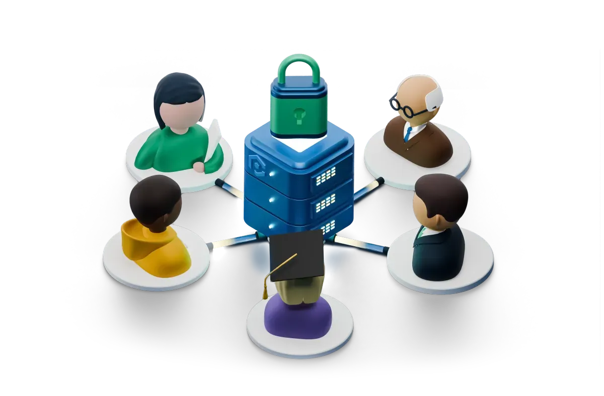 3D illustration of the range of organisations that fall within scope of the Bill